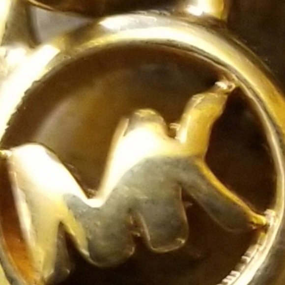 RARE MICHAEL KORS LARGE TOGGLE NECKLACE + MK MASK - Picture 3 of 16